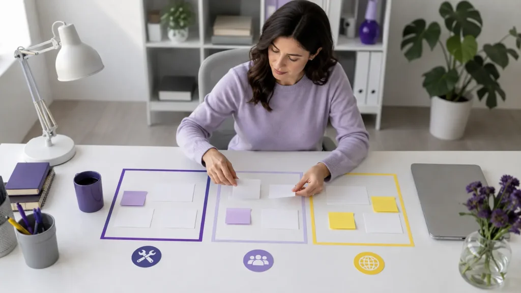 Professional sorting evidence to diagnose whether the mismatch comes from role, company or industry